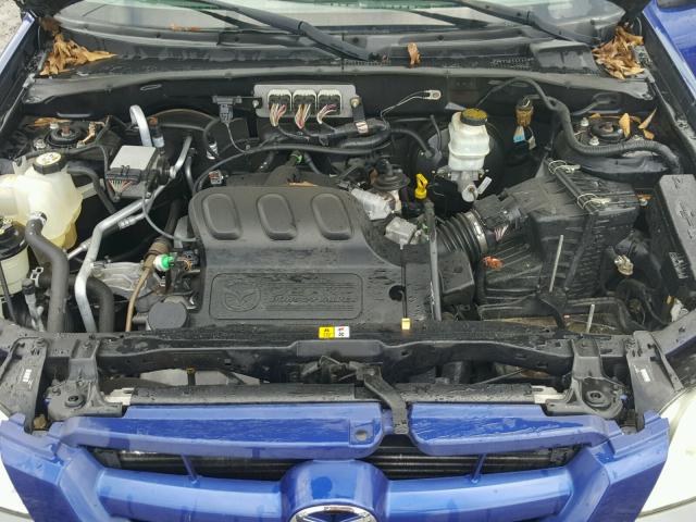 4F2CZ04196KM15367 - 2006 MAZDA TRIBUTE S BLUE photo 7