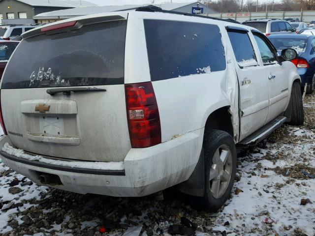 1GNFK16357J176596 - 2007 CHEVROLET SUBURBAN K WHITE photo 4