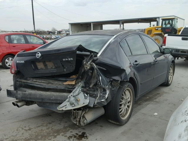 1N4BA41E36C855859 - 2006 NISSAN MAXIMA SE BLACK photo 4