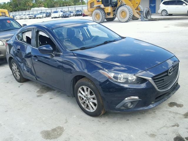 3MZBM1V70FM194749 - 2015 MAZDA 3 TOURING BLUE photo 1