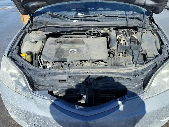 JM1BK143451241042 - 2005 MAZDA 3 HATCHBAC GRAY photo 7