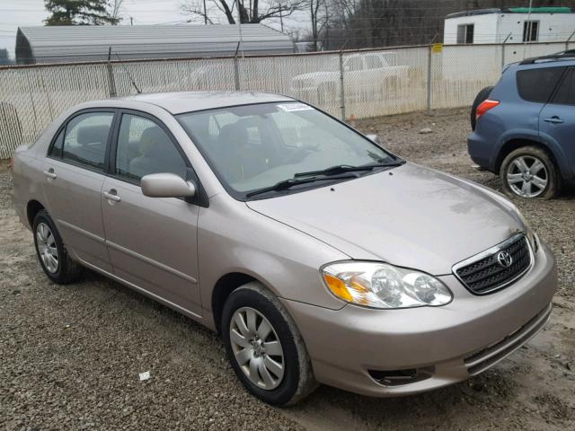 2T1BR32EX3C082855 - 2003 TOYOTA COROLLA CE BEIGE photo 1