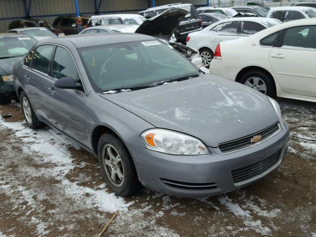 2G1WT58K669418364 - 2006 CHEVROLET IMPALA LT GRAY photo 1