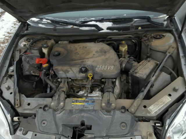 2G1WT58K669418364 - 2006 CHEVROLET IMPALA LT GRAY photo 7