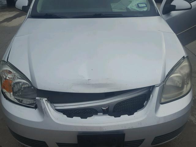 1G2AL15F977287195 - 2007 PONTIAC G5 SILVER photo 7