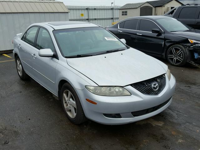 1YVFP80CX35M41912 - 2003 MAZDA 6 I SILVER photo 1