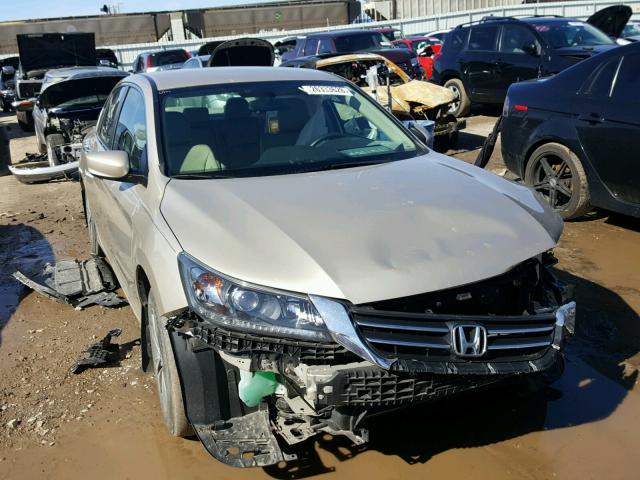 1HGCR2F3XEA272798 - 2014 HONDA ACCORD LX TAN photo 1