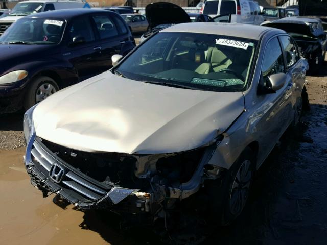 1HGCR2F3XEA272798 - 2014 HONDA ACCORD LX TAN photo 2