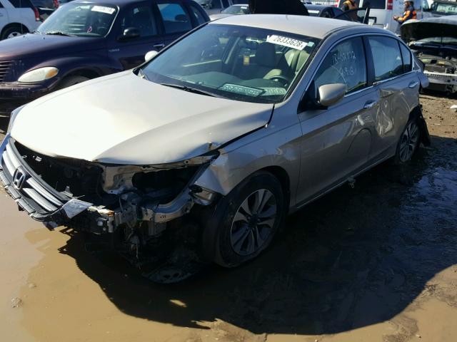 1HGCR2F3XEA272798 - 2014 HONDA ACCORD LX TAN photo 9