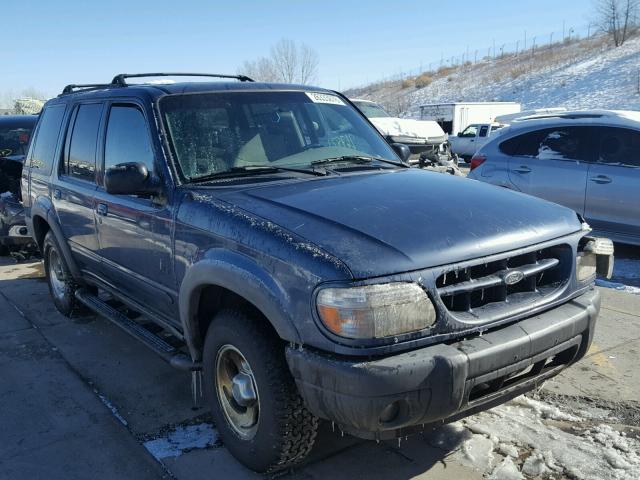 1FMZU72XXYZB82629 - 2000 FORD EXPLORER X BLUE photo 1