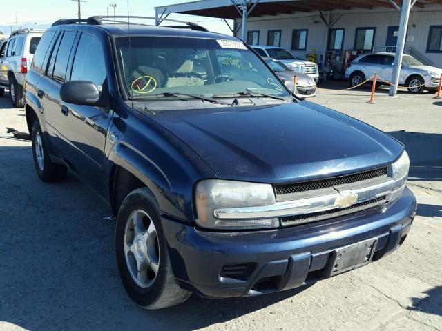 1GNDT13S772252040 - 2007 CHEVROLET TRAILBLAZE BLUE photo 1