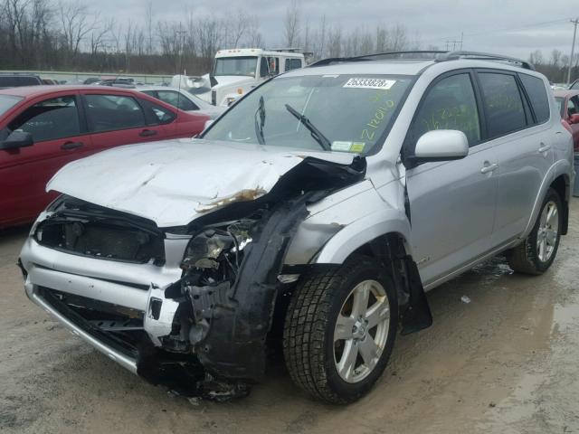 JTMBD32V865007393 - 2006 TOYOTA RAV4 SPORT SILVER photo 2