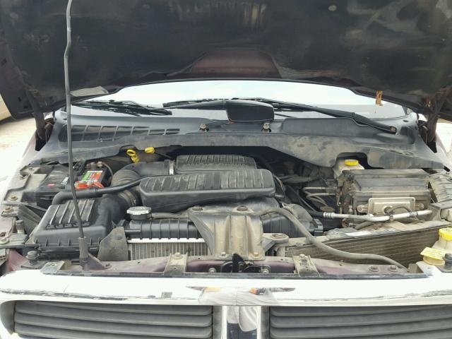 1D4HB38N85F569622 - 2005 DODGE DURANGO ST MAROON photo 7