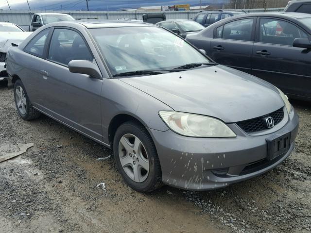 1HGEM22905L047697 - 2005 HONDA CIVIC EX Մոխրագույն լուսանկար 1