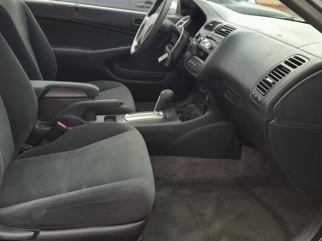 1HGEM22905L047697 - 2005 HONDA CIVIC EX Մոխրագույն լուսանկար 5