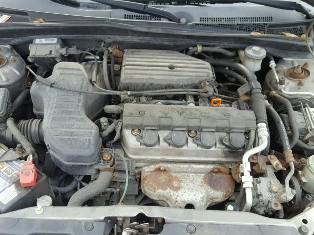 1HGEM22905L047697 - 2005 HONDA CIVIC EX Մոխրագույն լուսանկար 7