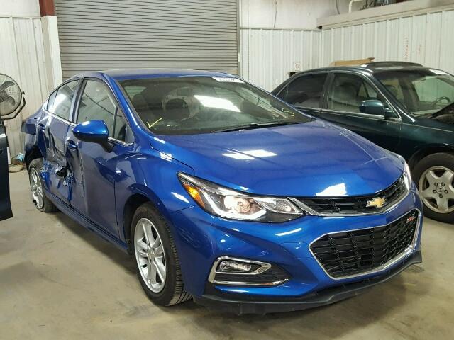 1G1BE5SM9G7295830 - 2016 CHEVROLET CRUZE BLUE photo 1