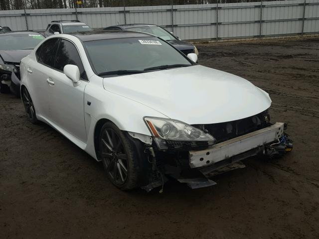 JTHBP262685003894 - 2008 LEXUS IS-F WHITE photo 1