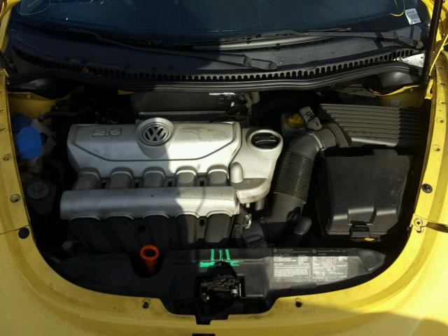 3VWPW31C97M516563 - 2007 VOLKSWAGEN NEW BEETLE 黄色 照片 7