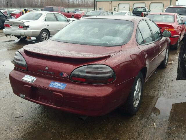 1G2WK52J83F154226 - 2003 PONTIAC GRAND PRIX MAROON photo 4