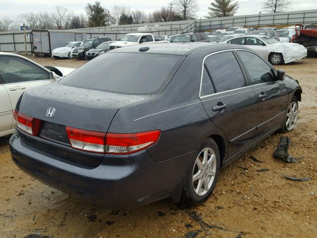 1HGCM66504A099945 - 2004 HONDA ACCORD EX GRAY photo 4