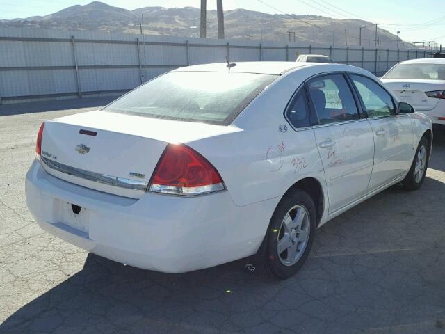 2G1WB58K979174794 - 2007 CHEVROLET IMPALA LS WHITE photo 4