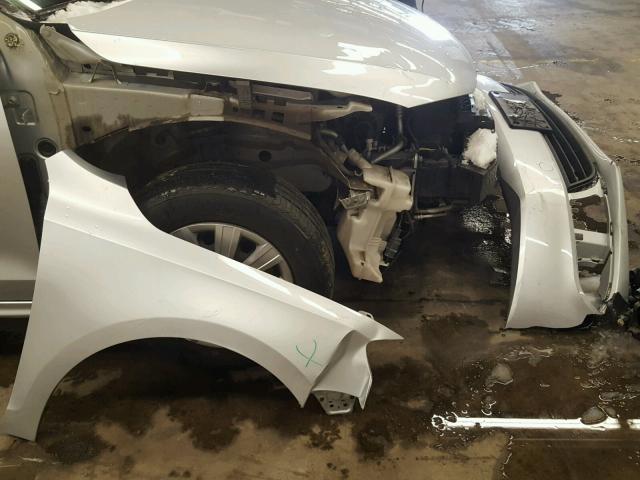 3VW1K7AJ3DM205438 - 2013 VOLKSWAGEN JETTA BASE ვერცხლისფერი ფოტო 9