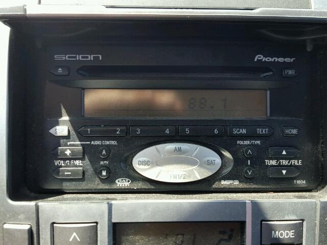 JTKDE177950040198 - 2005 TOYOTA SCION TC 勃艮第红 照片 9