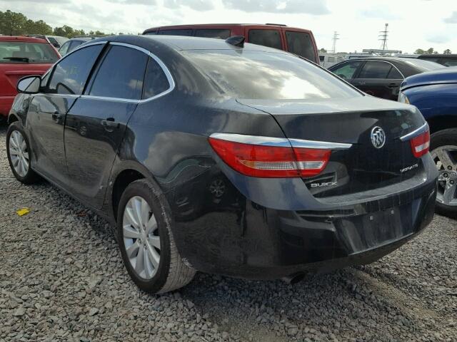 1G4PP5SK8F4148822 - 2015 BUICK VERANO BLACK photo 3