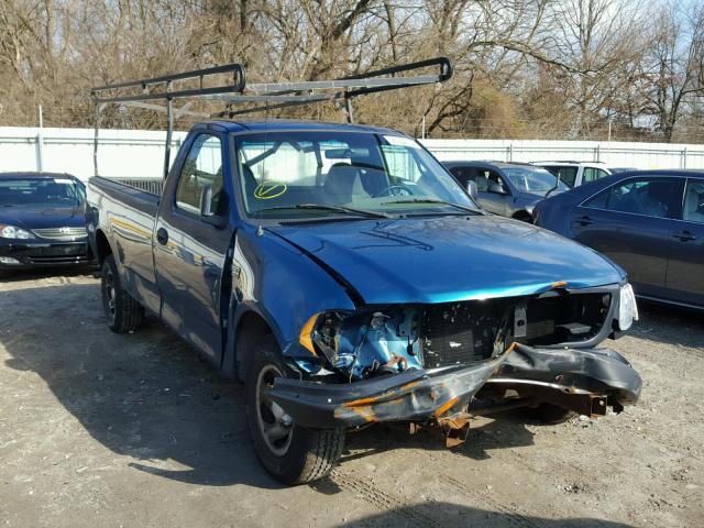 3FTZF17221MA66390 - 2001 FORD F150 BLUE photo 1