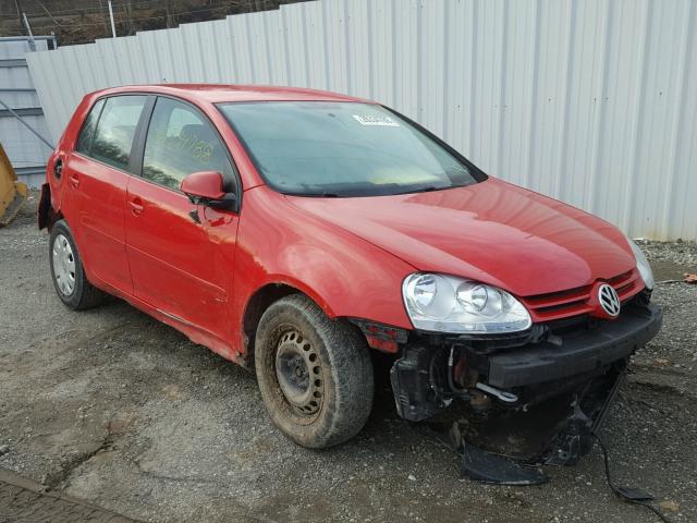 WVWDR71K97W037992 - 2007 VOLKSWAGEN RABBIT RED photo 1