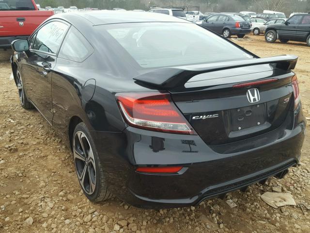 2HGFG4A55EH702049 - 2014 HONDA CIVIC SI BLACK photo 3