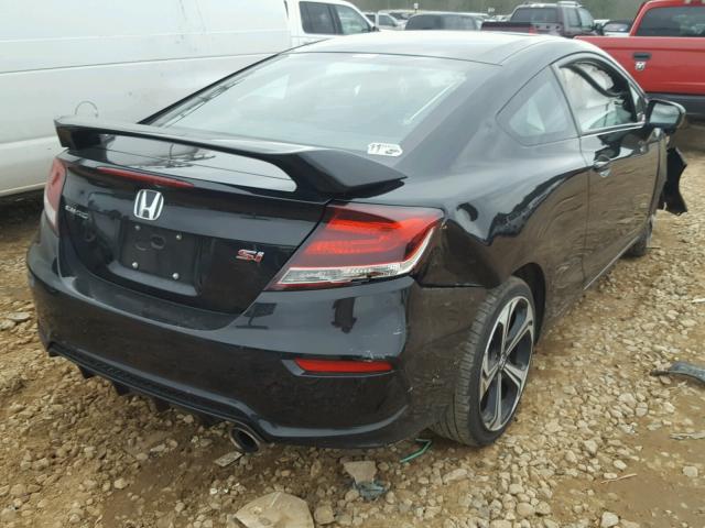 2HGFG4A55EH702049 - 2014 HONDA CIVIC SI BLACK photo 4