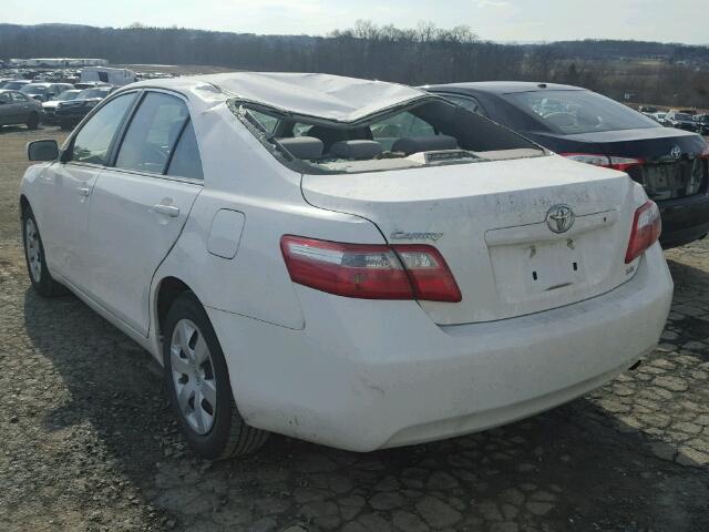 4T1BE46K59U818948 - 2009 TOYOTA CAMRY BASE WHITE photo 3