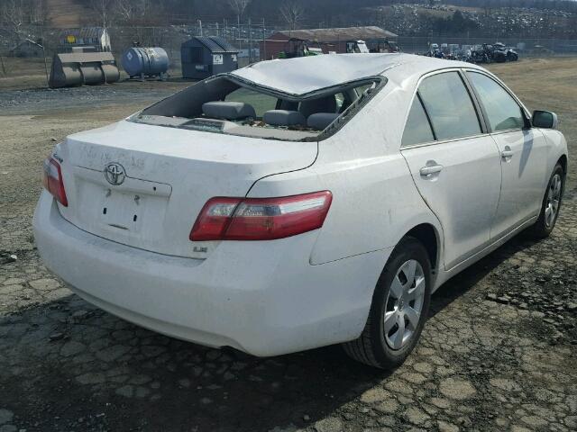 4T1BE46K59U818948 - 2009 TOYOTA CAMRY BASE WHITE photo 4