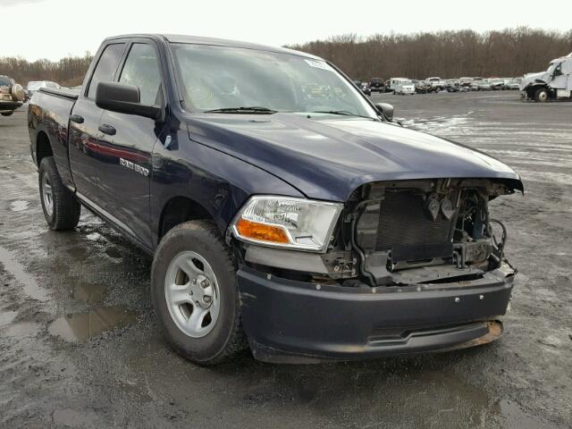 1C6RD7FP1CS247665 - 2012 DODGE RAM 1500 S BLUE photo 1