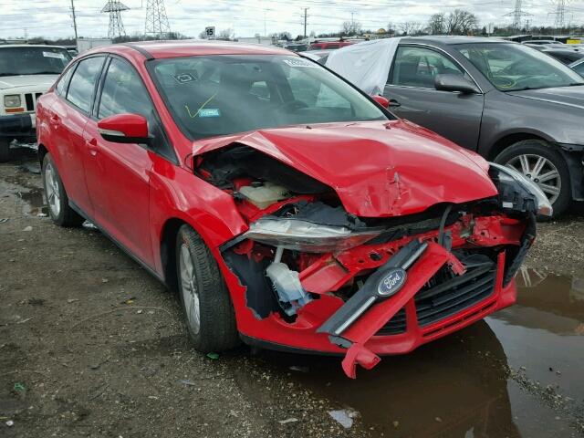 1FADP3F24DL302425 - 2013 FORD FOCUS RED photo 1