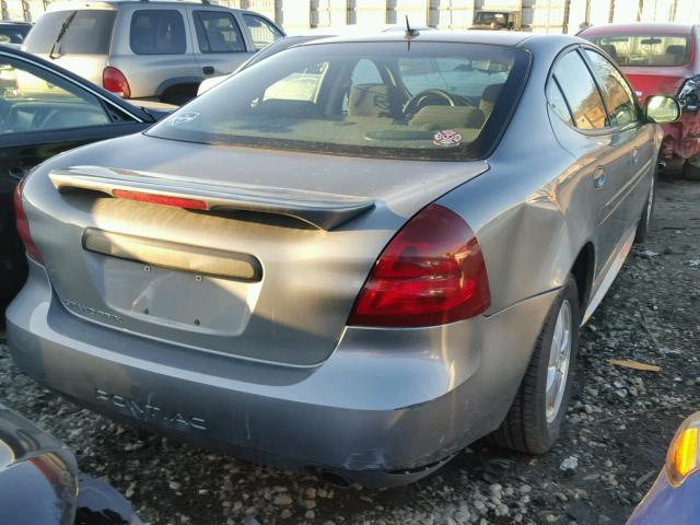 2G2WP552471171091 - 2007 PONTIAC GRAND PRIX GRAY photo 4