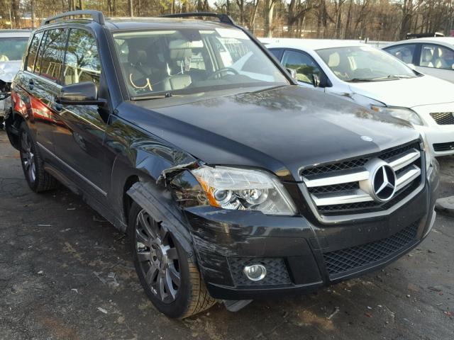 WDCGG8HB9BF593043 - 2011 MERCEDES-BENZ GLK 350 4M BLACK photo 1