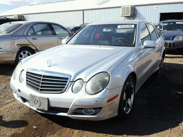 WDBUF56X07B164024 - 2007 MERCEDES-BENZ E 350 SILVER photo 2