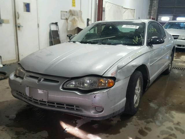 2G1WW12E149174025 - 2004 CHEVROLET MONTE CARL 银色 照片 2