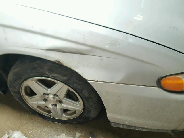 2G1WW12E149174025 - 2004 CHEVROLET MONTE CARL 银色 照片 9