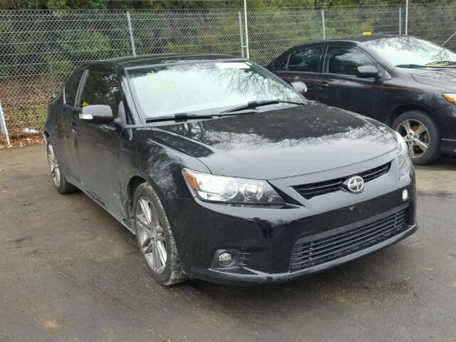 JTKJF5C78D3050876 - 2013 TOYOTA SCION TC BLACK photo 1