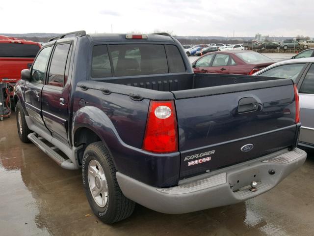 1FMZU67EX1UB90492 - 2001 FORD EXPLORER S BLUE photo 3