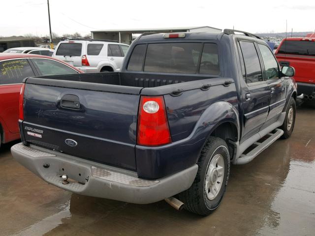 1FMZU67EX1UB90492 - 2001 FORD EXPLORER S BLUE photo 4