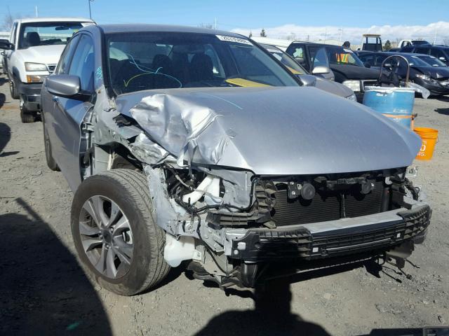 1HGCR2F32DA257565 - 2013 HONDA ACCORD LX SILVER photo 1