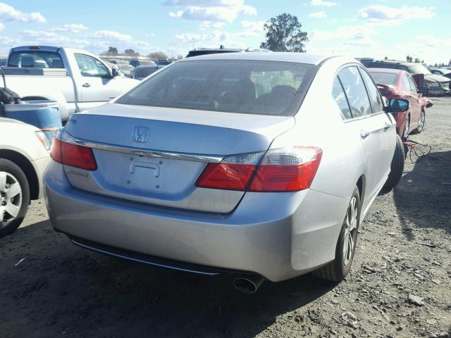 1HGCR2F32DA257565 - 2013 HONDA ACCORD LX SILVER photo 4