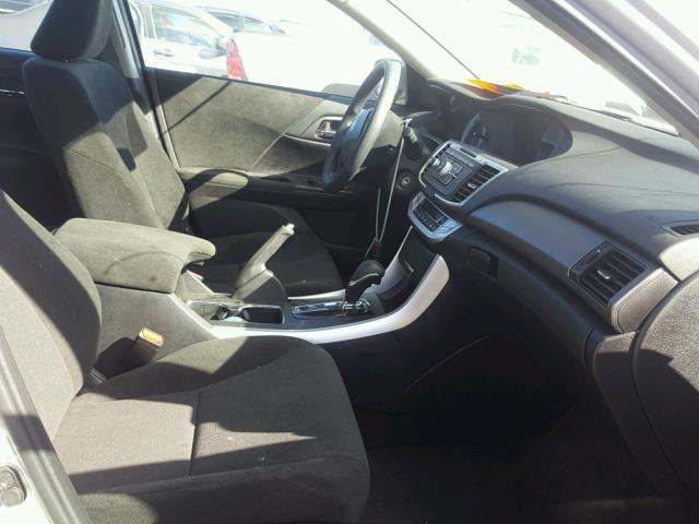 1HGCR2F32DA257565 - 2013 HONDA ACCORD LX SILVER photo 5