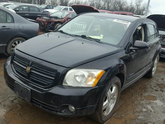 1B3HB48B17D561760 - 2007 DODGE CALIBER SX BLACK photo 2