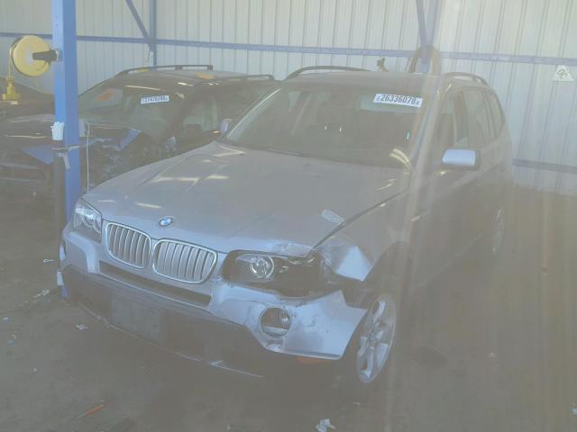 WBXPC93427WF02174 - 2007 BMW X3 3.0SI BLUE photo 2